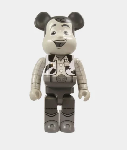 Bearbrick Toy Story Woody (N&B Ver.) 1000% (3)